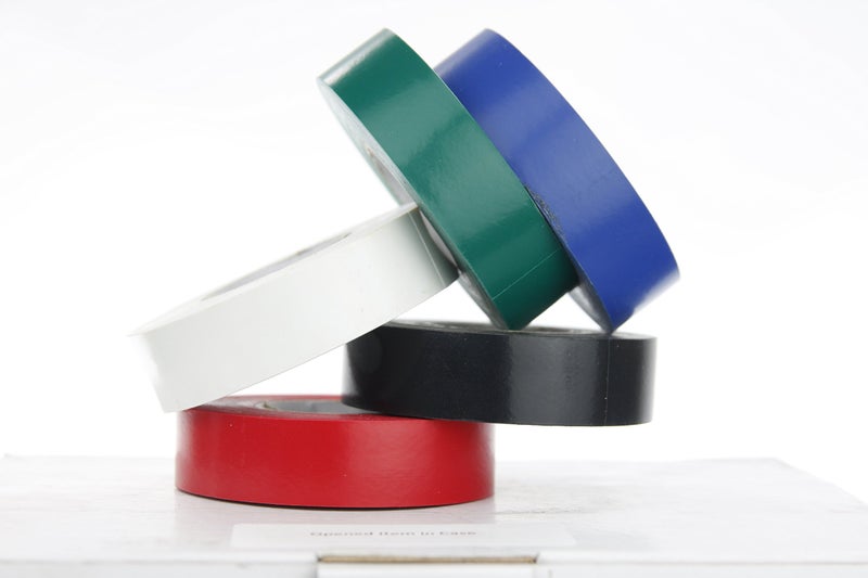 Sunlite 41328-SU 10-Pack PVC Electrical Tape, 60 Feet x 0.75 Inches, for Splicing, Protecting, and Insulating Wires, Abrasion Resistant, Flame Retardant, Weatherproof, UL Listed, Red - Image 3